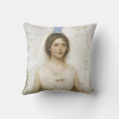 エンジェルバイアボット・セイヤー、ヴィンテージビクトリアンファインアート クッション (裏面)