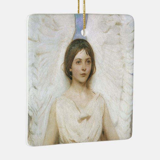 エンジェルバイアボット・セイヤー、ヴィンテージビクトリアンファインアート セラミックオーナメント (右)