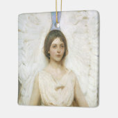 エンジェルバイアボット・セイヤー、ヴィンテージビクトリアンファインアート セラミックオーナメント (左)