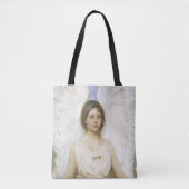 エンジェルバイアボット・セイヤー、ヴィンテージビクトリアンファインアート トートバッグ (正面)