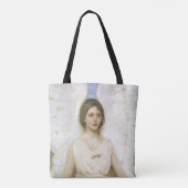 エンジェルバイアボット・セイヤー、ヴィンテージビクトリアンファインアート トートバッグ (裏面)