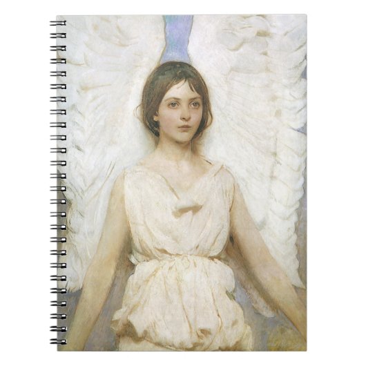 エンジェルバイアボット・セイヤー、ヴィンテージビクトリアンファインアート ノートブック (正面)