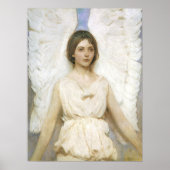 エンジェルバイアボット・セイヤー、ヴィンテージビクトリアンファインアート ポスター (正面)