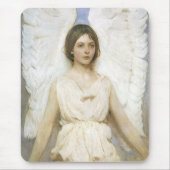 エンジェルバイアボット・セイヤー、ヴィンテージビクトリアンファインアート マウスパッド (正面)