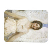 エンジェルバイアボット・セイヤー、ヴィンテージビクトリアンファインアート マグネット (横)