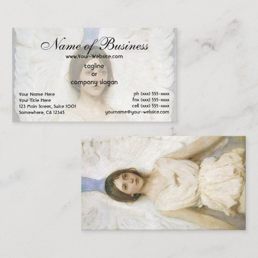 エンジェルバイアボット・セイヤー 名刺 (正面/裏面)