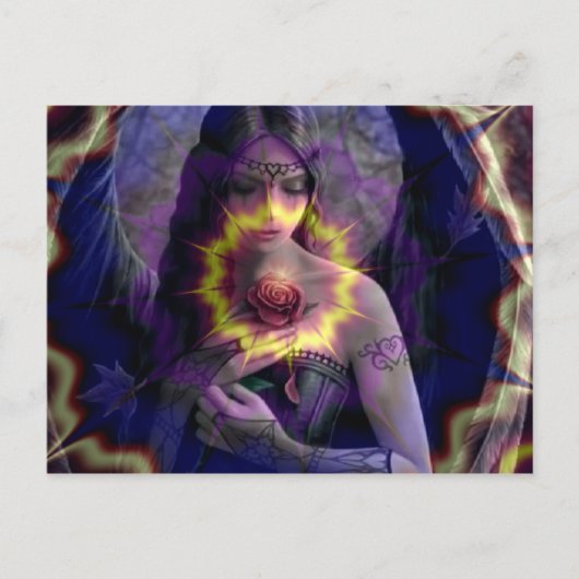 エンジェルバラ ポストカード (正面)