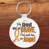 エンジェルパパ白血病 キーホルダー (正面)