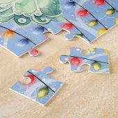 エンジェルパーソナライズされたクリスマス ジグソーパズル (側面)