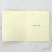 エンジェルパーソナライズされたデザインが元気になる カード (内部)