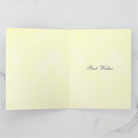 エンジェルパーソナライズされたデザインが元気になる カード (内部)