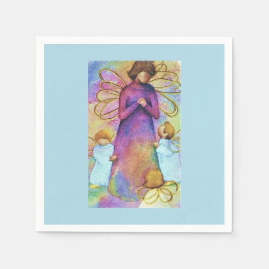エンジェルパーティー スタンダードカクテルナプキン (正面)