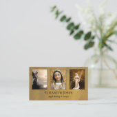 エンジェルヒーリング祈りの言葉悲しみカウンセラー写真 名刺 (スタンド正面)