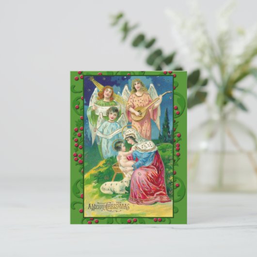 エンジェルビクトリアンアートのカード、はがき シーズンポストカード (スタンド正面)