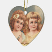 エンジェルビクトリアンオーナメント セラミックオーナメント (左)