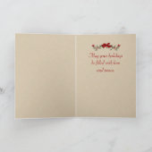 エンジェルビクトリアンクリスマスカード シーズンカード (内部)