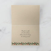 エンジェルビクトリアンクリスマスカード シーズンカード (内部)