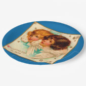 エンジェルビクトリアンスクリスマスジョイズビーシヌ ペーパープレート (アングル)