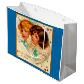 エンジェルビクトリアンスクリスマスジョイズビーシヌ ラージペーパーバッグ (裏面アングル)