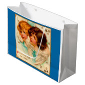 エンジェルビクトリアンスクリスマスジョイズビーシヌ ラージペーパーバッグ (正面アングル)