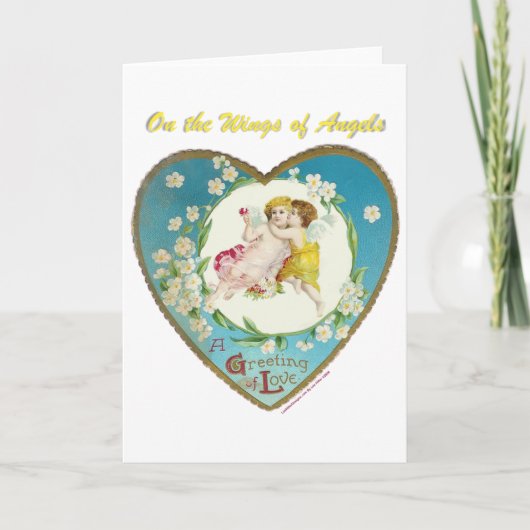 エンジェルビクトリアンス・ギフトにバレンタイン シーズンカード (正面)