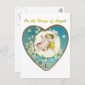 エンジェルビクトリアンス・ギフトにバレンタイン シーズンポストカード (正面/裏面)