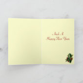 エンジェルビクトリアンホリデーカード シーズンカード (内部)