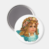 エンジェルビクトリアンヴィンテージフローライースター マグネット (正面/裏面)