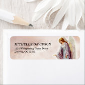 エンジェルビクトリアン差出人住所ラベル ラベル (インサイチュ)