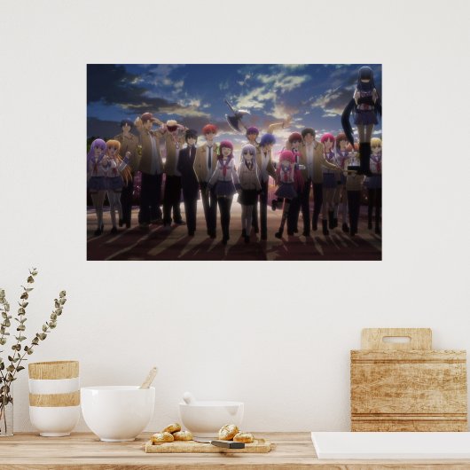 エンジェルビートキャラクターエンジェルビート ポスター (キッチン)