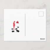 エンジェルピッグハッピーミールベゲテリアン葉書 ポストカード (裏面)