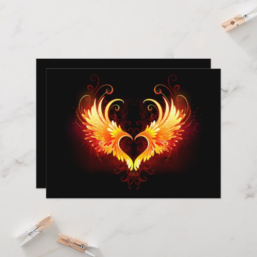 エンジェルファイアハートウィング カード (正面/裏面インサイチュ)