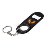エンジェルファイアハートウィング キーホルダー栓抜き (正面アングル)