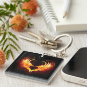 エンジェルファイアハートウィング キーホルダー (正面右)