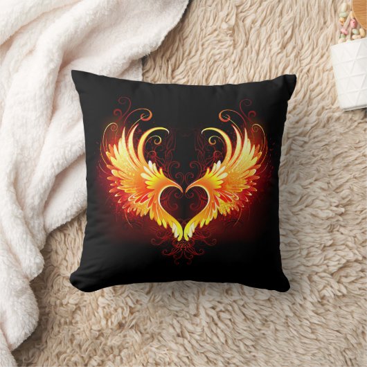 エンジェルファイアハートウィング クッション (ブランケット)