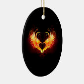 エンジェルファイアハートウィング セラミックオーナメント (右)