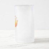 エンジェルファイアハートウィング フロストグラスビールジョッキ (中央)