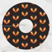 エンジェルファイアハートウィング ワイングラスタグ (正面)