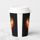 エンジェルファイアハートウィング 紙コップ (左)