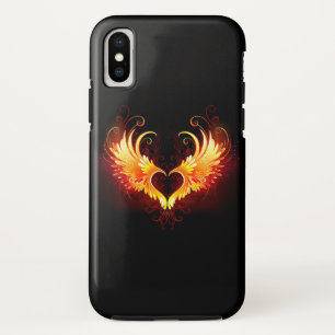 エンジェルファイアハートウィング iPhone XSケース