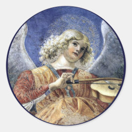 エンジェルファインアートルネッサンスステッカー ラウンドシール