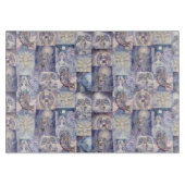 エンジェルファンタジーアート多くのエンジェルイメージ カッティングボード (正面)