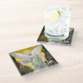 エンジェルファンタジーアート ガラスコースター (アングル)