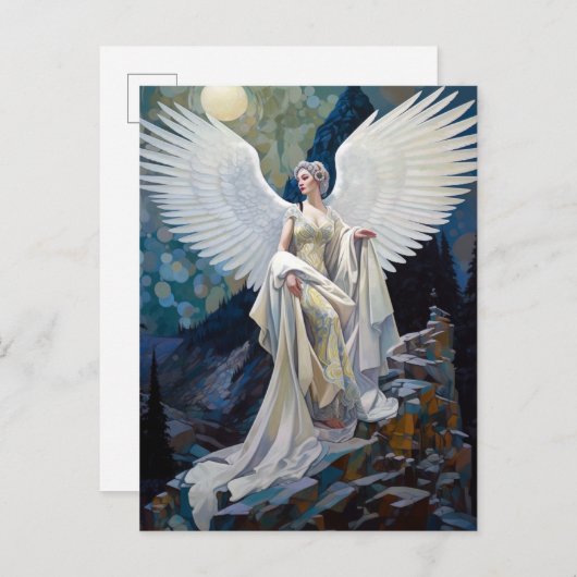 エンジェルファンタジーアート ポストカード (正面/裏面)