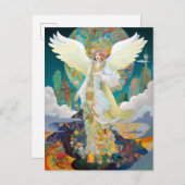 エンジェルファンタジーアート ポストカード (正面/裏面)