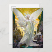 エンジェルファンタジーアート ポストカード (正面/裏面)