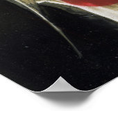 エンジェルフィッシュ抽象芸術 ポスター (角)