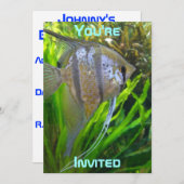 エンジェルフィッシュ招待状 招待状 (正面/裏面)