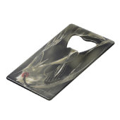 エンジェルフィッシュ水中競技抽象芸術 クレジットカード栓抜き (正面アングル)