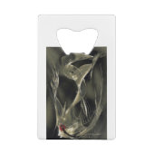 エンジェルフィッシュ水中競技抽象芸術 クレジットカード栓抜き (裏面)